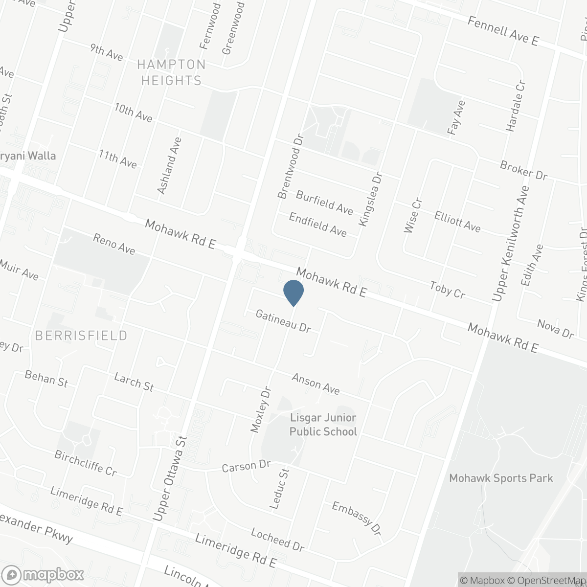 2 RIDEAU CRESCENT, Hamilton, Ontario L8T 2S9